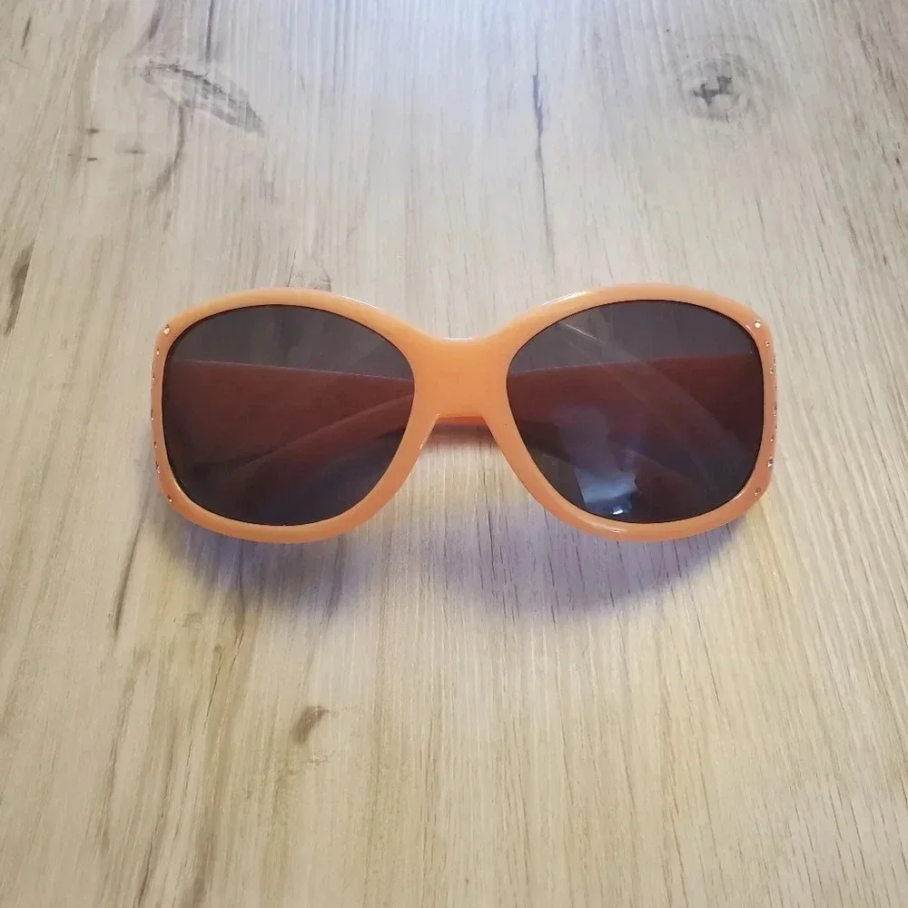 Children's Place Orange Rhinestones Sunglasses